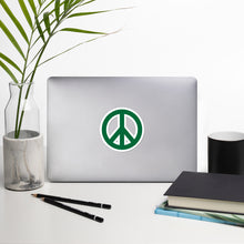 Load image into Gallery viewer, Green Peace Bubble-free sticker