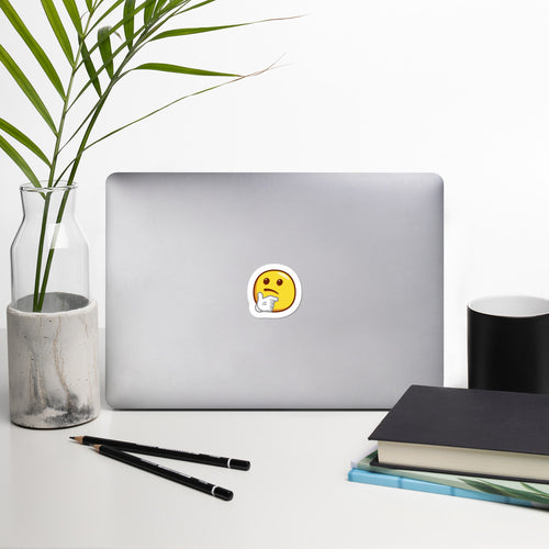 Think Free-ly Bubble-free sticker