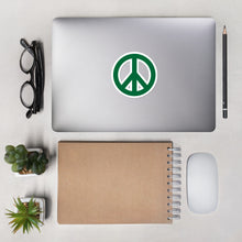 Load image into Gallery viewer, Green Peace Bubble-free sticker