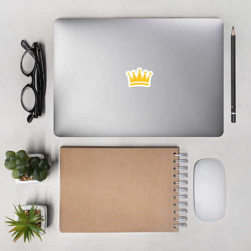 Crowned Bubble-free sticker