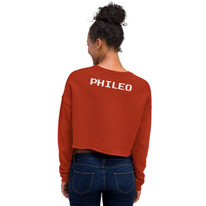 "Just WOKE up" Crop Sweatshirt