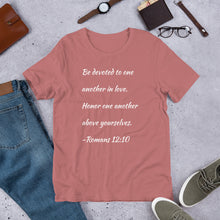 Load image into Gallery viewer, Romans 12:10 Unisex T-Shirt