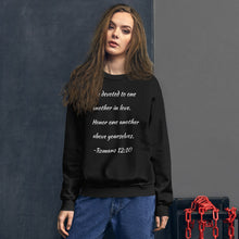 Load image into Gallery viewer, Romans 12:10 Unisex Sweatshirt