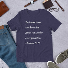 Load image into Gallery viewer, Romans 12:10 Unisex T-Shirt