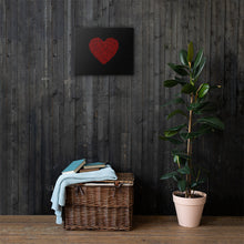 Load image into Gallery viewer, Peace and Love on Canvas