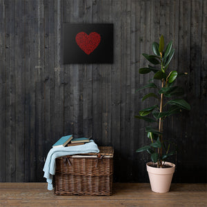 Peace and Love on Canvas