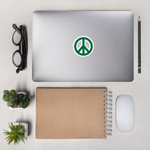 Green Peace Bubble-free sticker